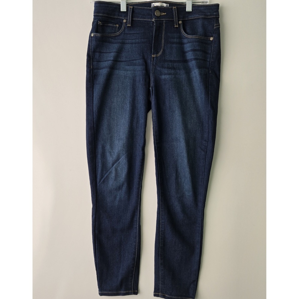 Paige Verdugo Crop Jeans Dark Wash Denim Slim Fit‎ Womens Size 29